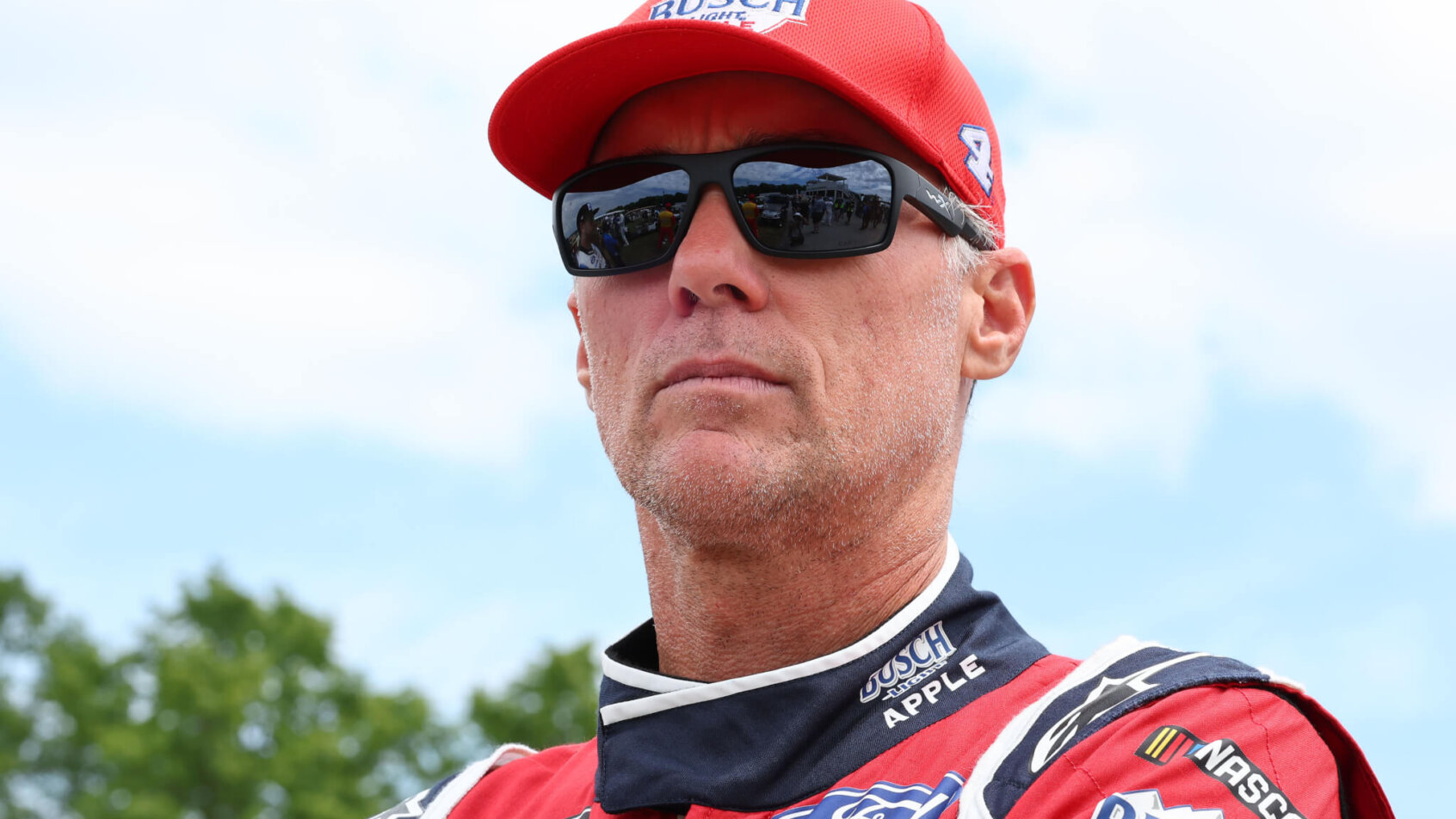 Closeup of Kevin Harvick