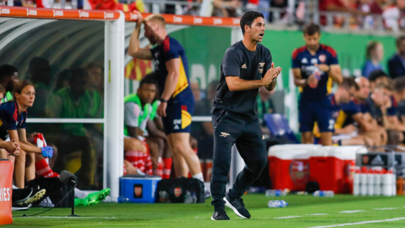 Arsenal head coach Mikel Arteta