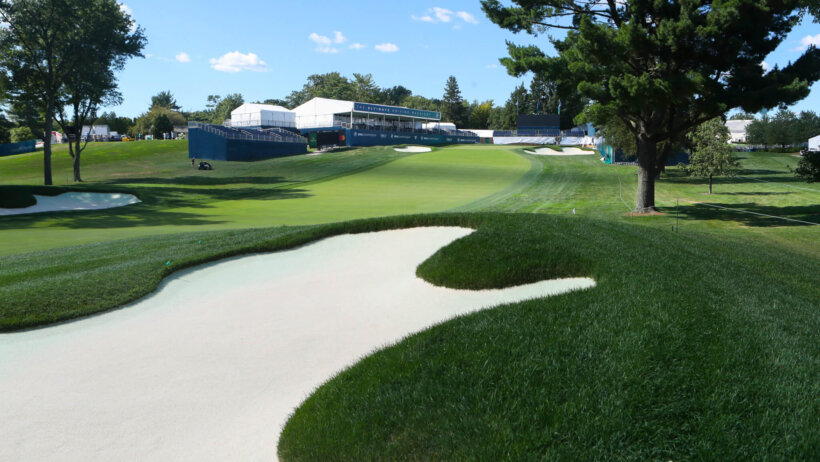 Wilmington Country Club's 18th hole