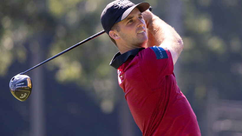 Denny McCarthy smacks a drive