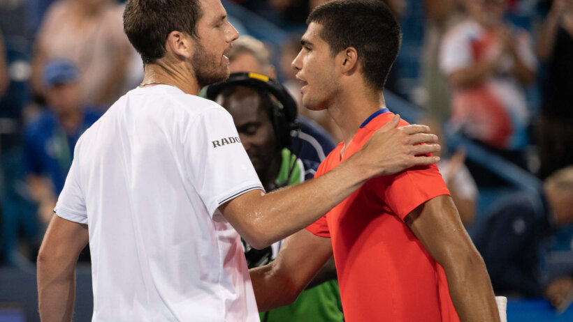 Carlos Alcaraz and Cameron Norrie