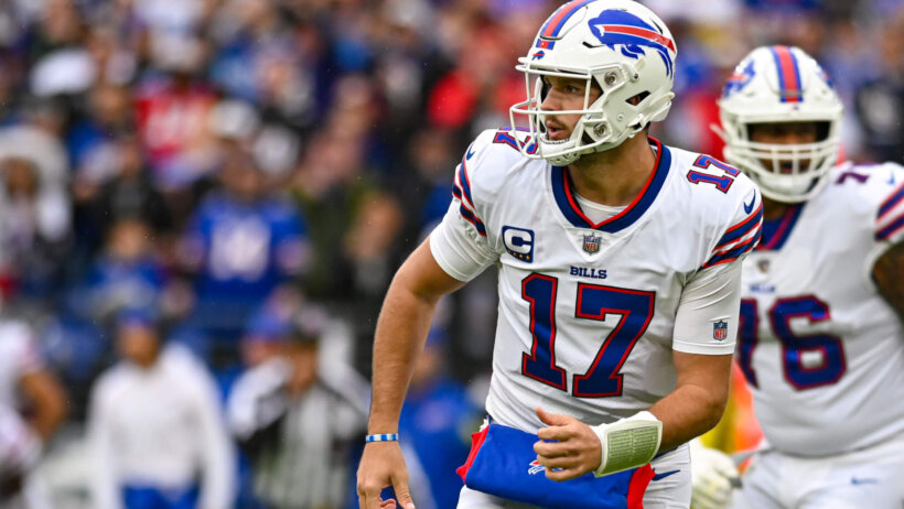 Buffalo Bills quarterback Josh Allen
