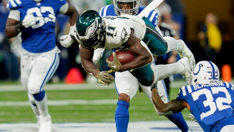Eagles wide receiver A.J. Brown