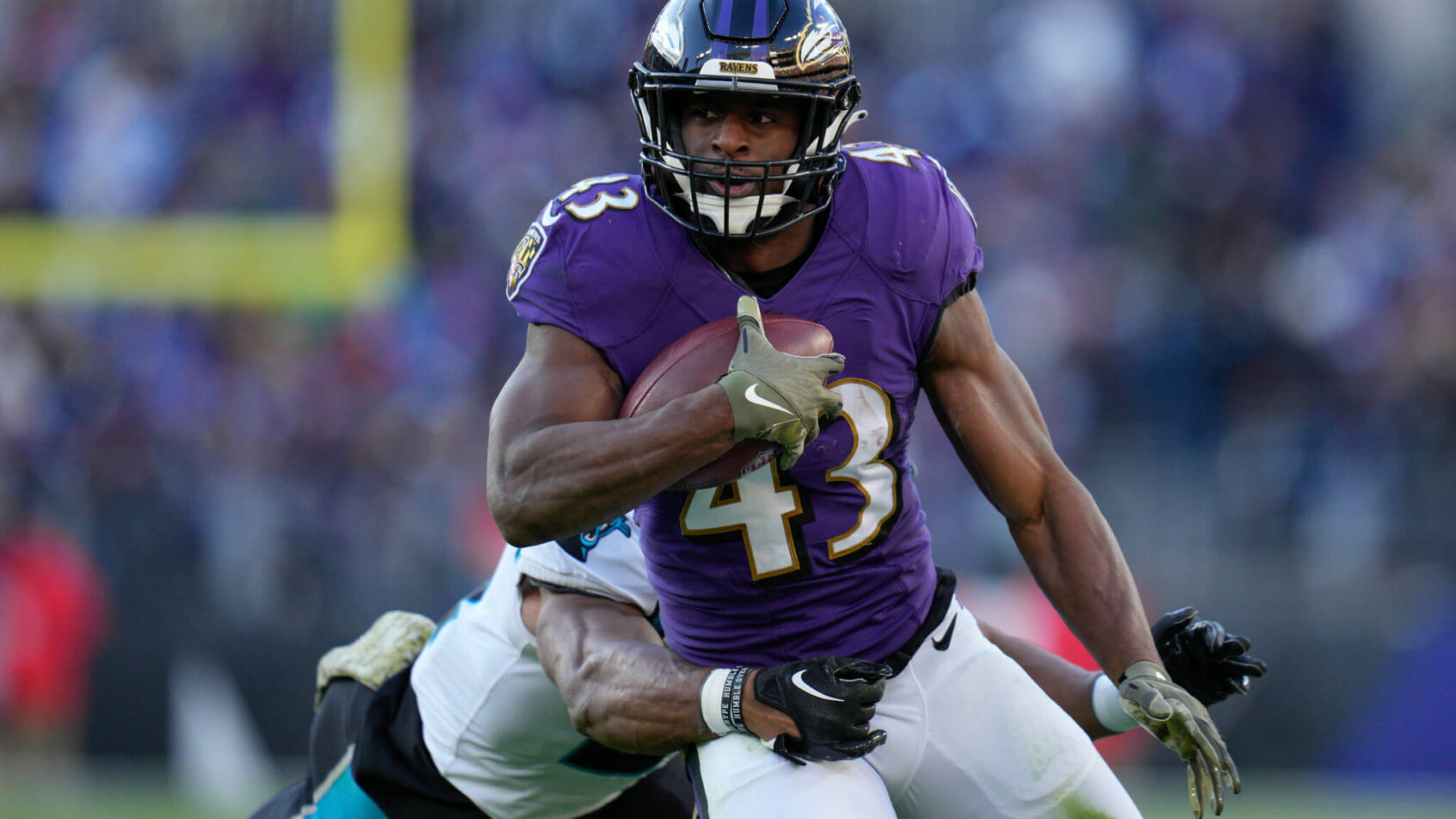 Baltimore Ravens RB Justice Hill