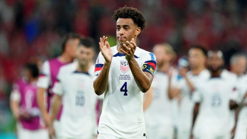 Tyler Adams of Team USA