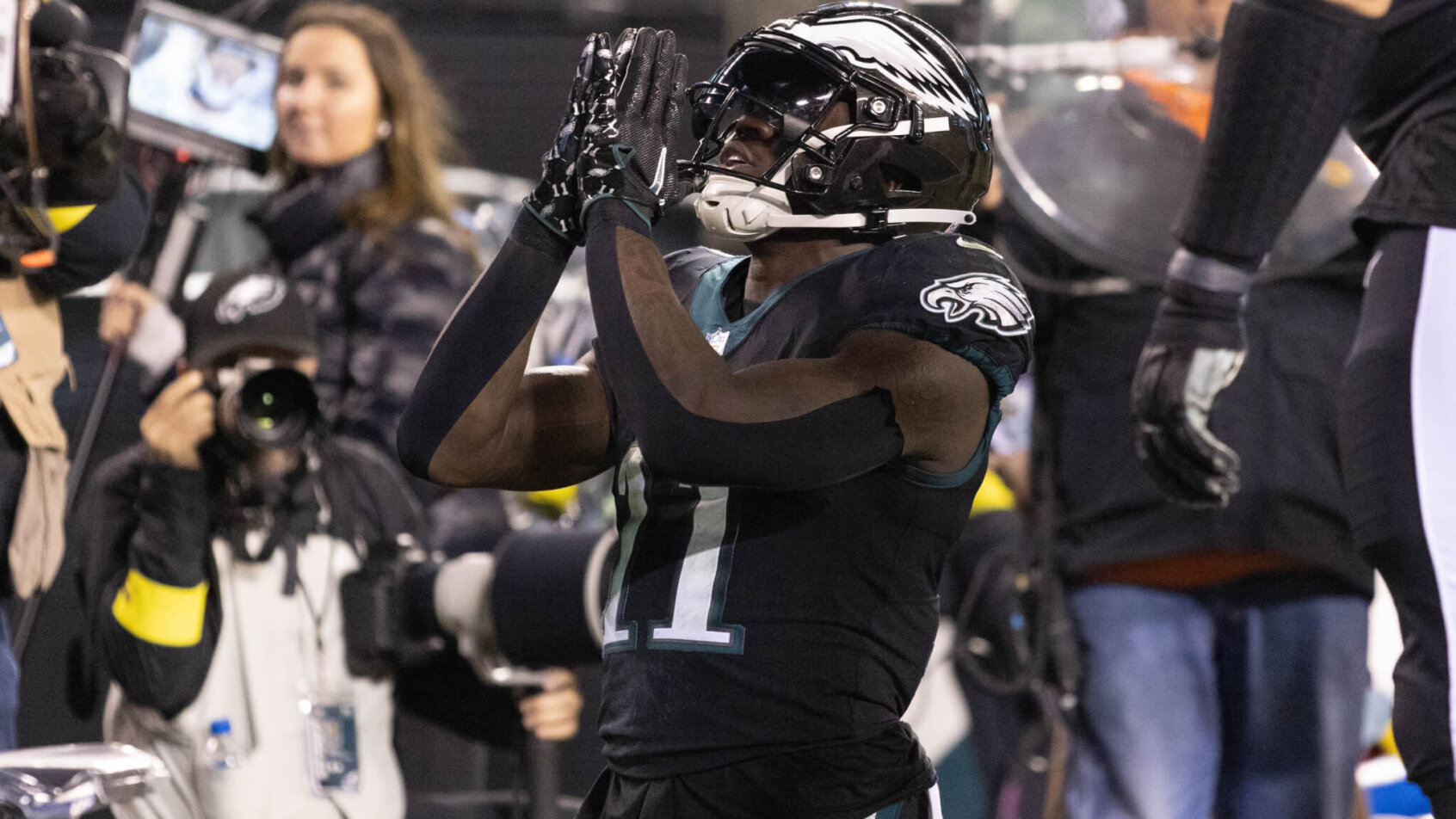 Philadelphia Eagles wide receiver A.J. Brown