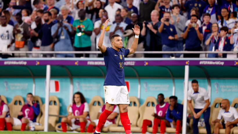 France forward Kylian Mbappe