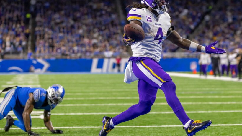 Minnesota Vikings running back Dalvin Cook