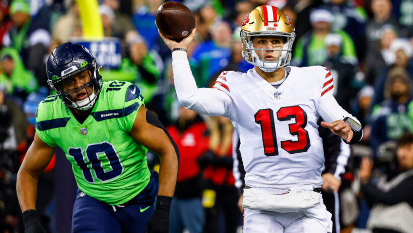 49ers quarterback Brock Purdy