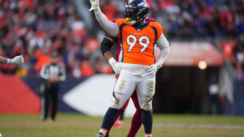 Denver Broncos defensive tackle DeShawn Williams