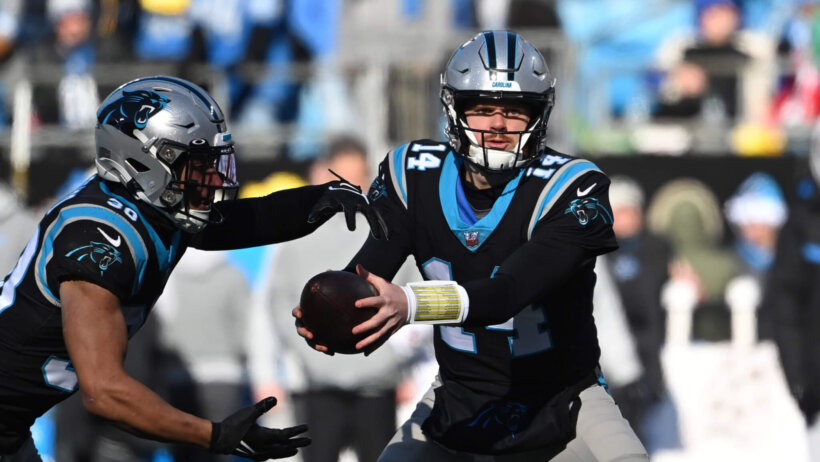 Carolina Panthers quarterback Sam Darnold