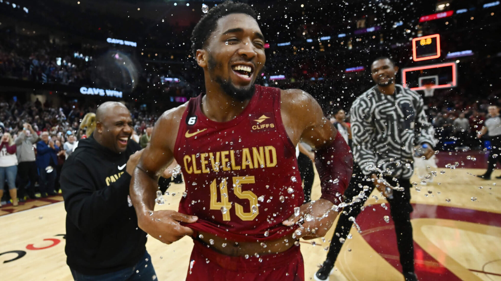 Cavs guard Donovan Mitchell