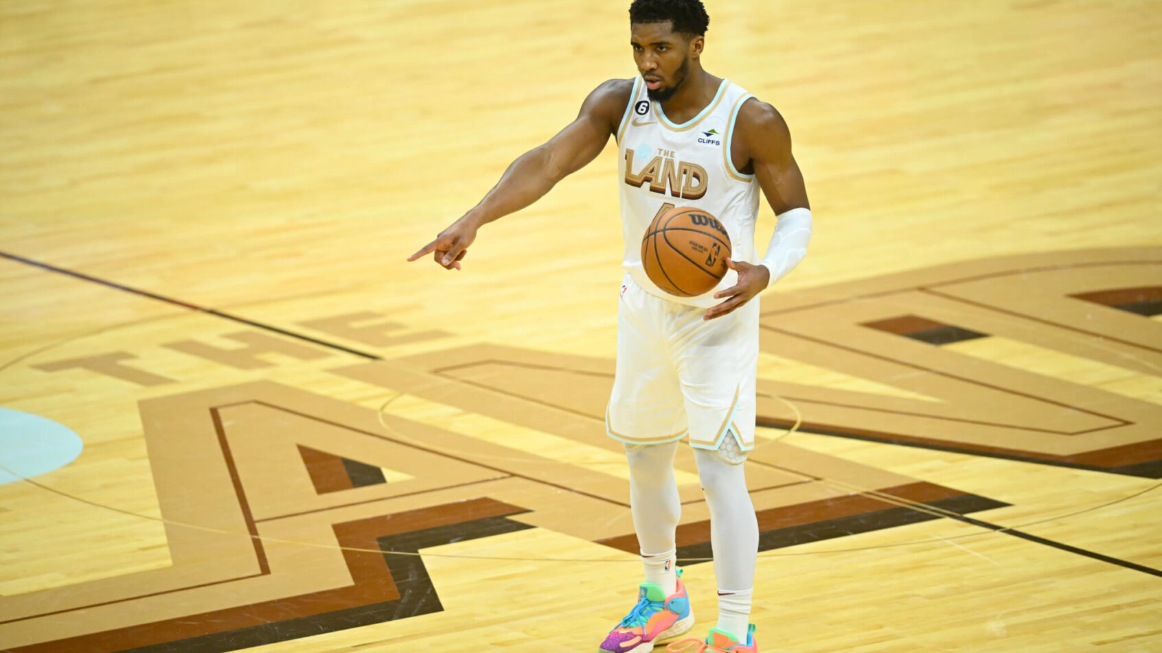 Cleveland Cavaliers guard Donovan Mitchell