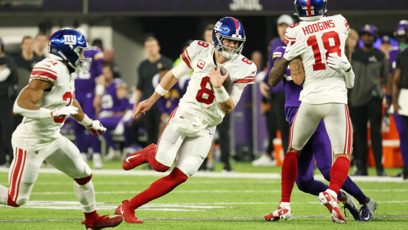 New York Giants quarterback Daniel Jones