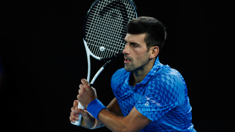Novak Djokovic at Australian Open