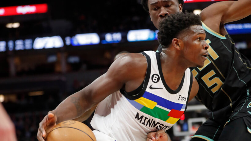Timberwolves SG Anthony Edwards