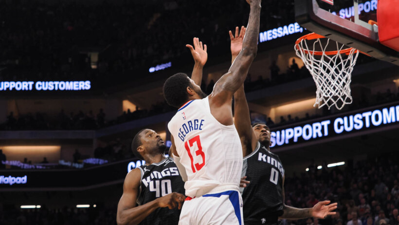 Los Angeles Clippers small forward Paul George