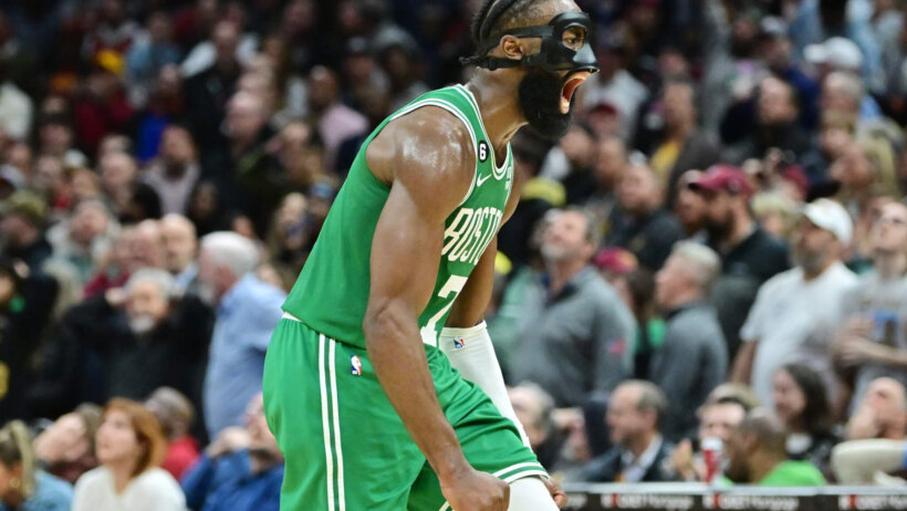 Boston Celtics superstar Jaylen Brown.