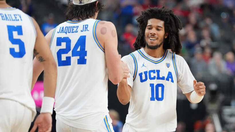 UCLA Bruins guard Tyger Campbell (10)