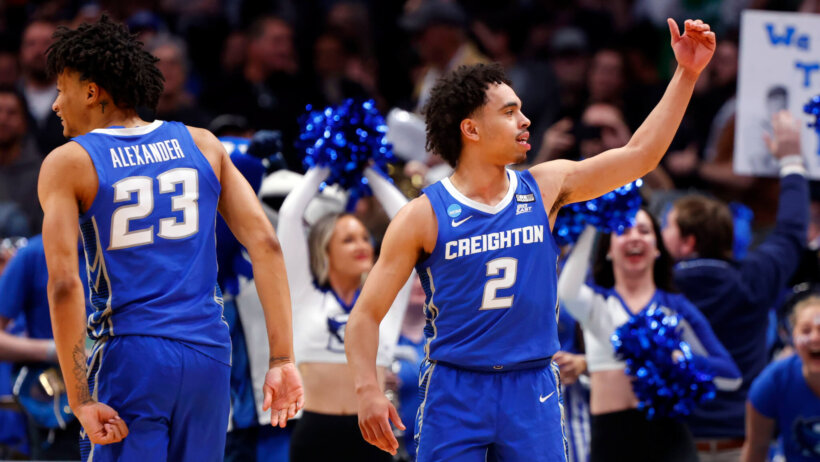 Creighton Basketball during March Madness.