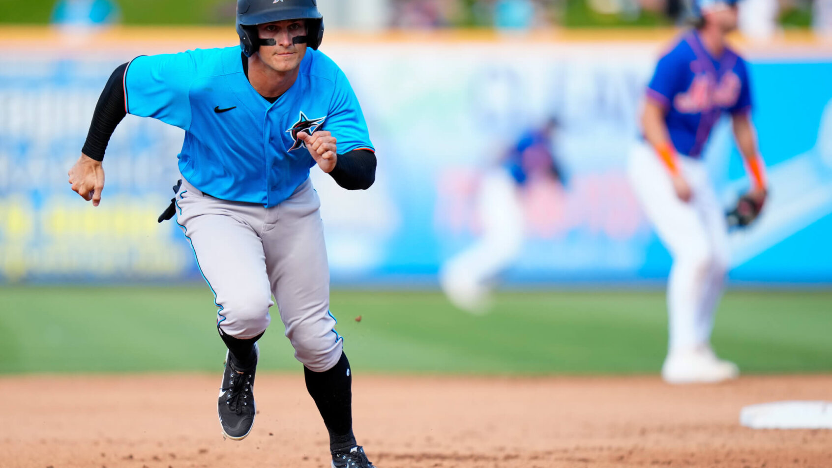 MLB Spring Training action.