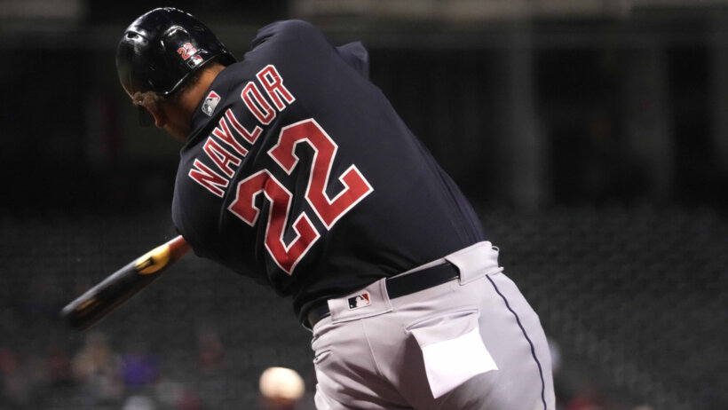 Cleveland Guardians 1B Josh Naylor.