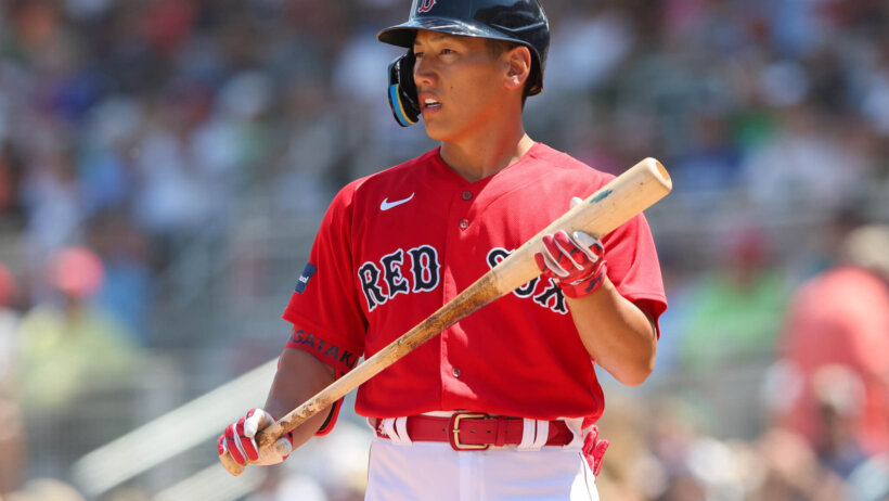 Red Sox outfielder Yoshida