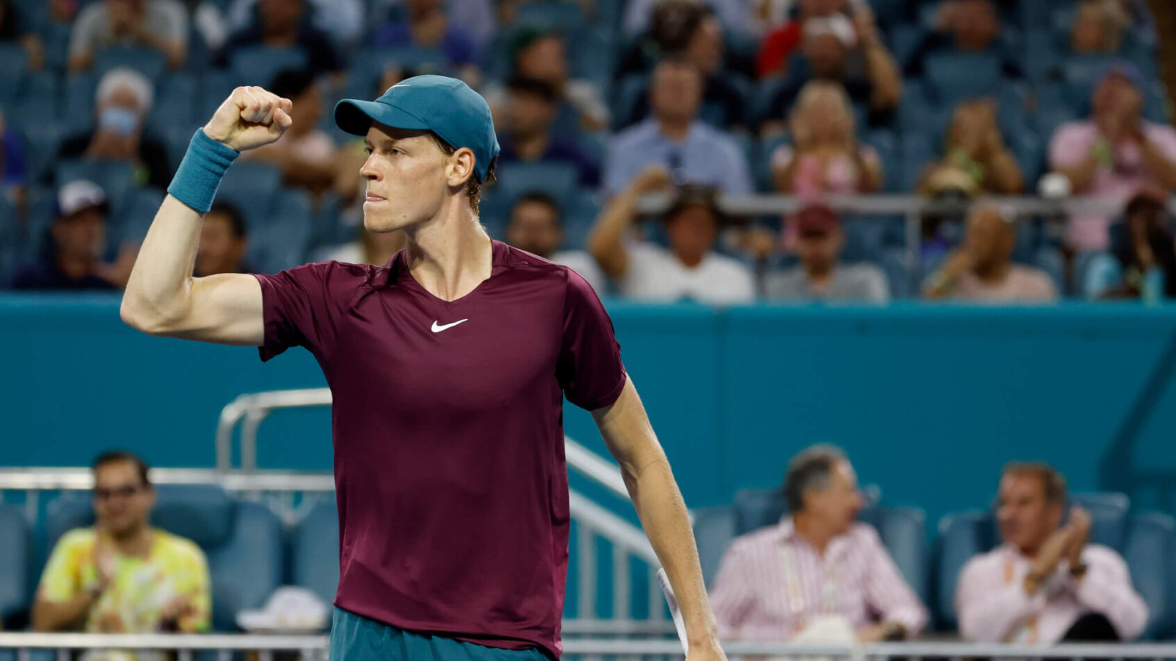 Miami, Florida, US; Sinner vs Medvedev