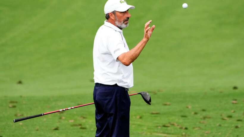 The Masters 2023 practice round.