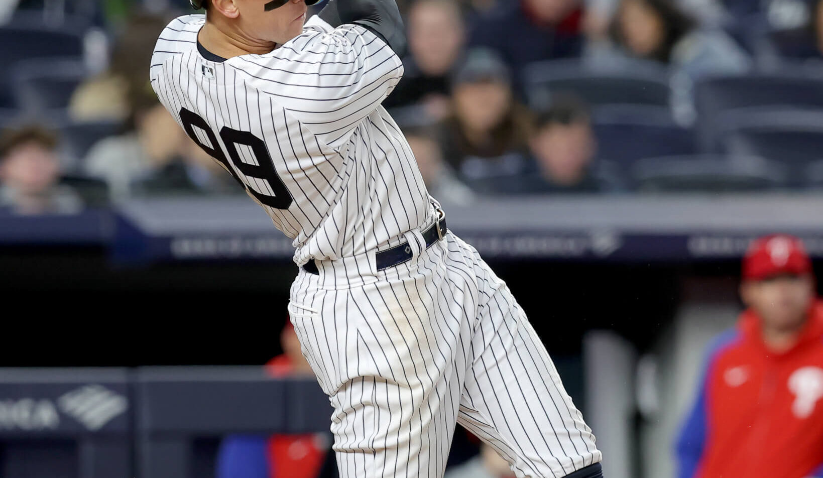 Yankees star outfielder Aaron Judge.