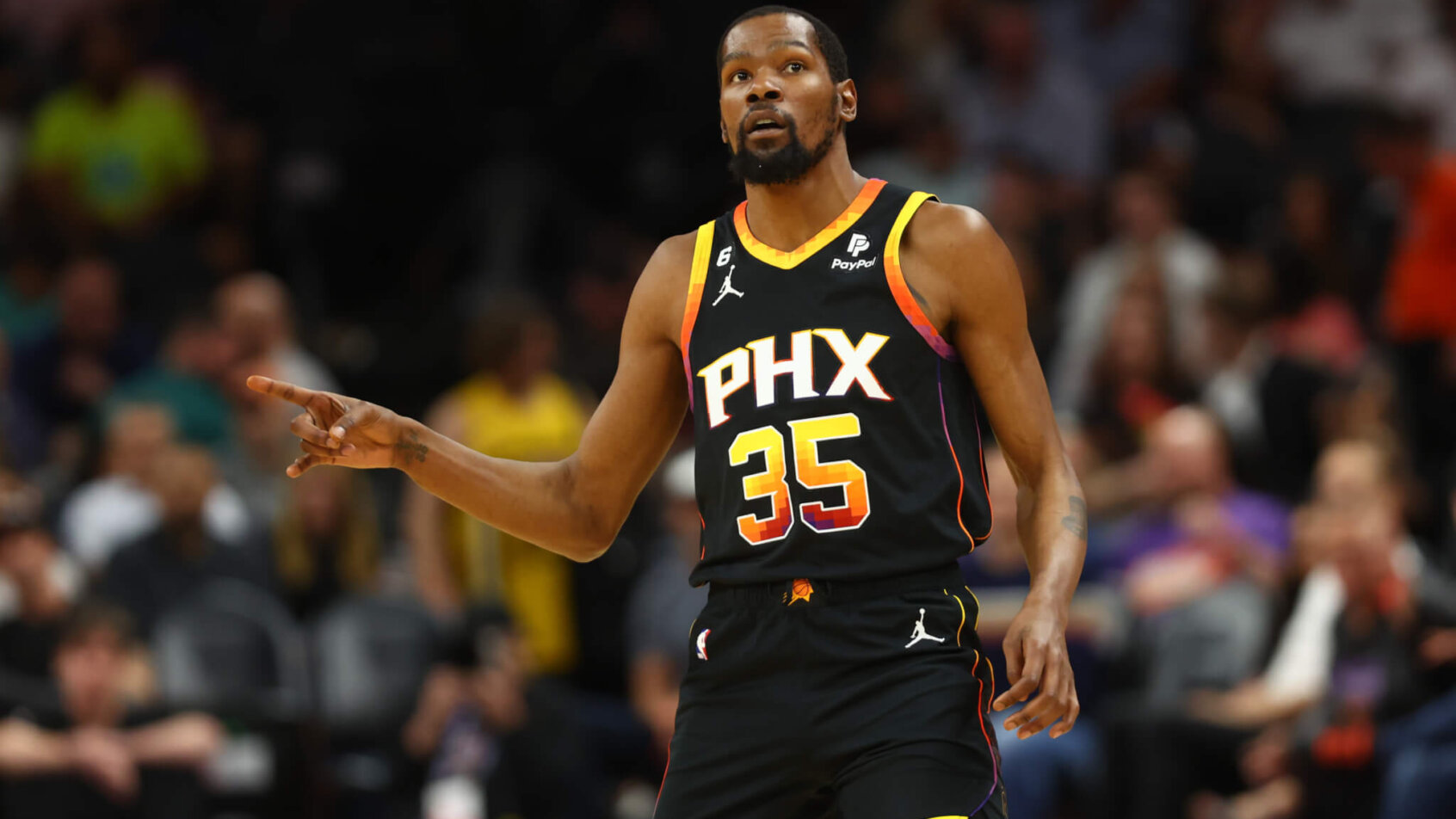 Pheonix Suns star forward Kevin Durant.