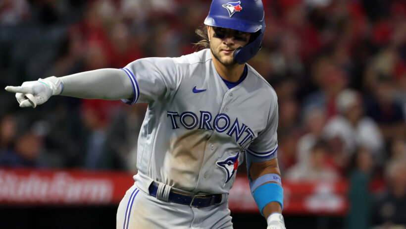 Blue Jays shortstop Bo Bichette