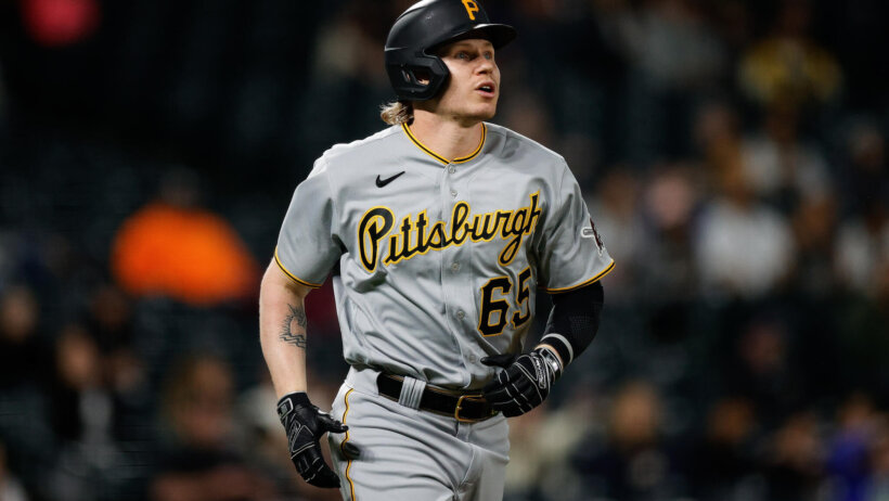Pittsburgh Pirates outfielder Jack Suwinski