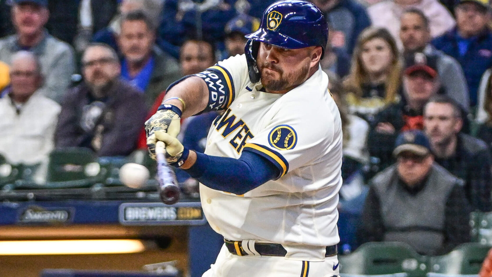 Milwaukee Brewers slugger Rowdy Tellez
