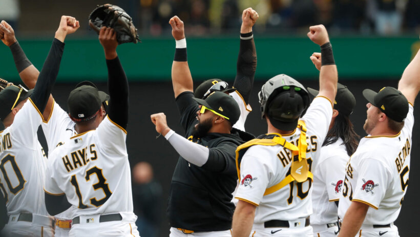 Pittsburgh Pirates celebrate