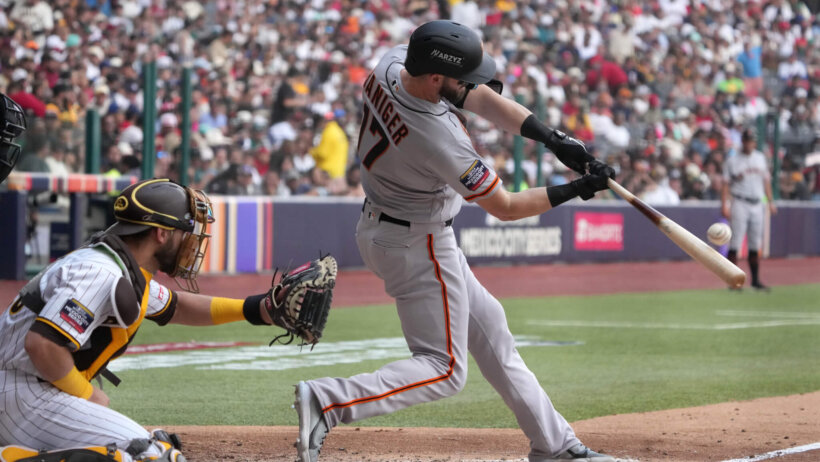 San Francisco Giants slugger Mitch Haniger.