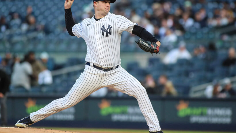 New York Yankees starting pitcher Gerrit Cole