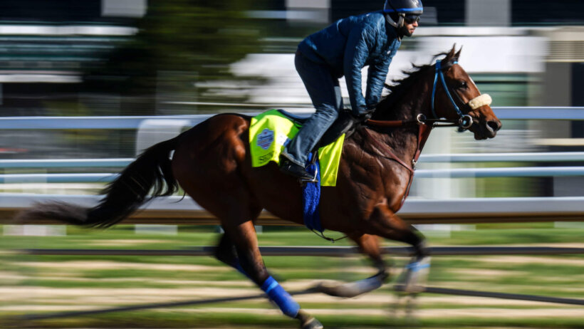Kentucky Derby contender Skinner works out Wednesday
