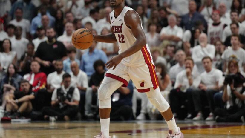 Miami Heat star guard Jimmy Butler.