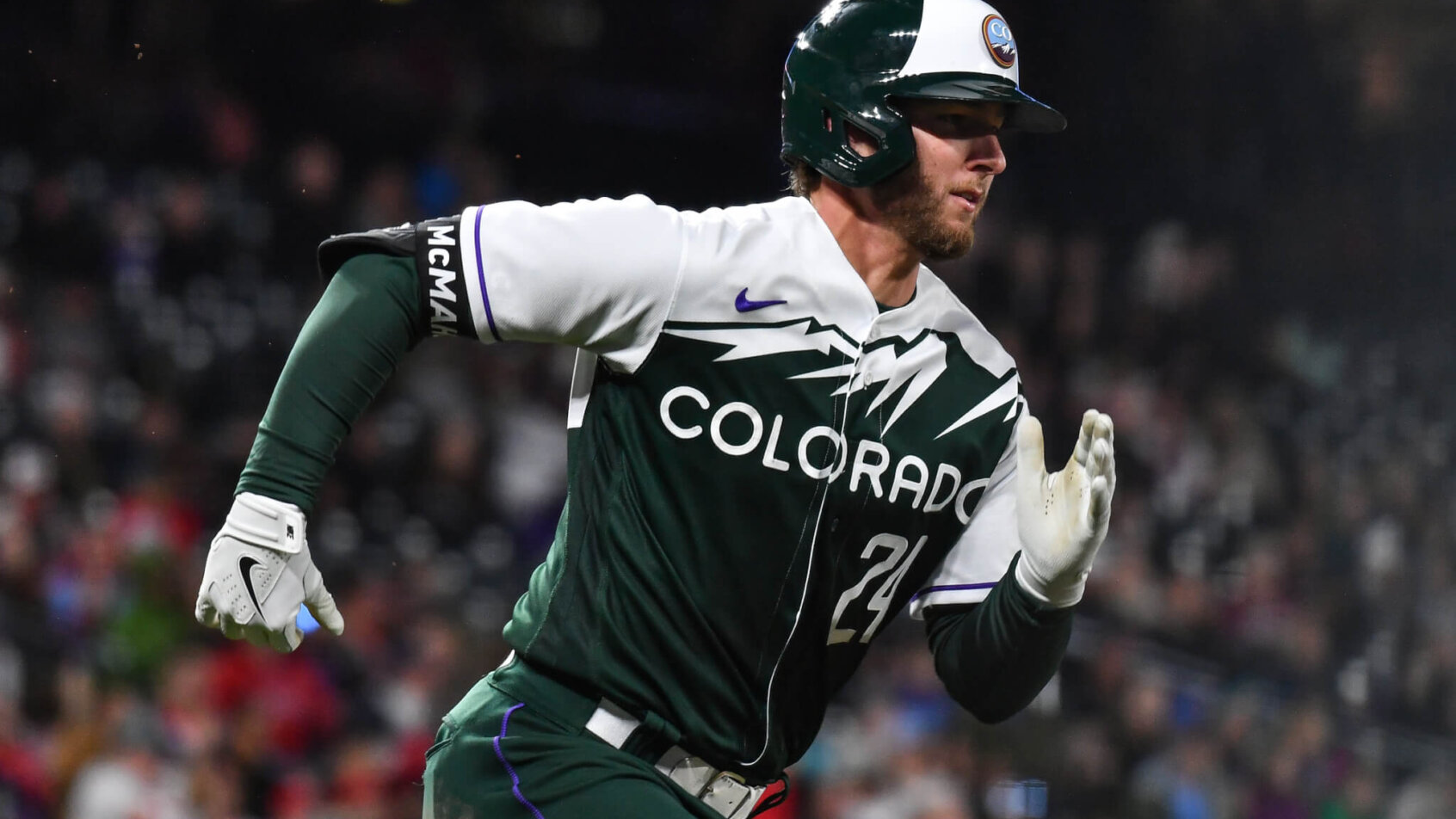 Colorado Rockies infielder Ryan McMahon.