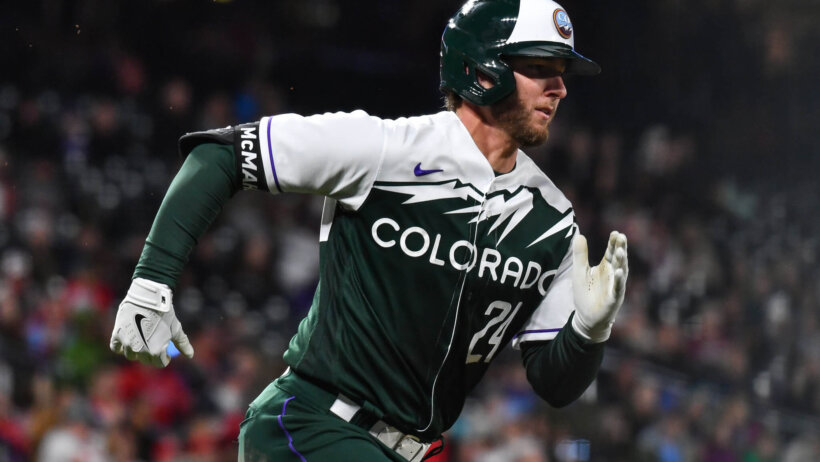 Colorado Rockies infielder Ryan McMahon.