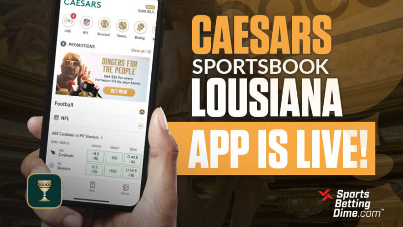 Caesars Sportsbook Louisiana app