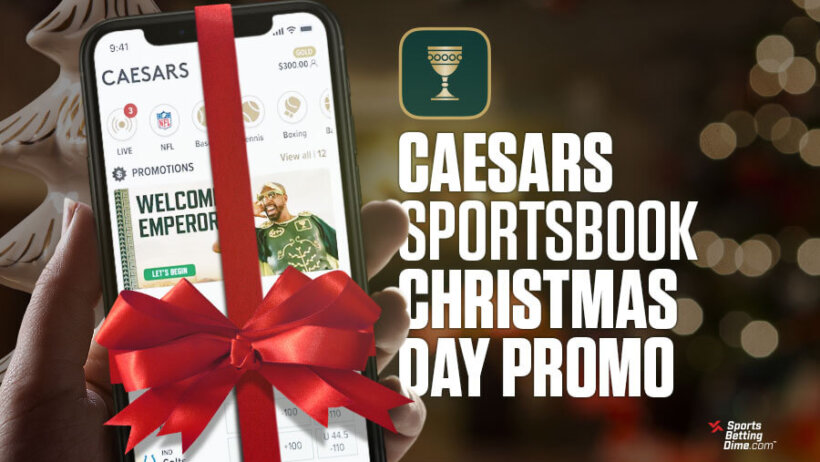 Caesars Sportsbook Christmas Day odds boost promo