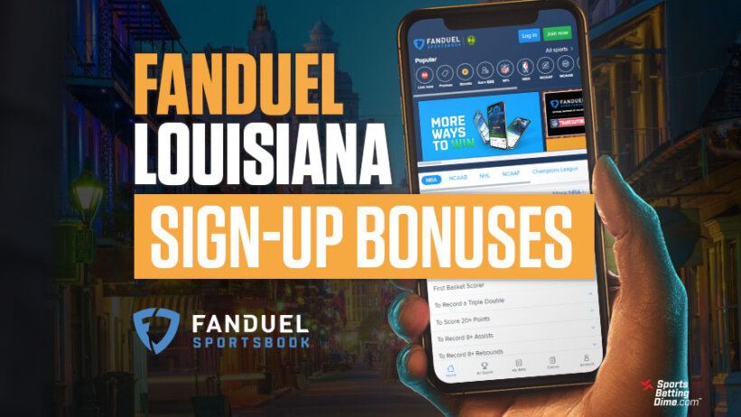 FanDuel Sportsbook Louisiana bonus