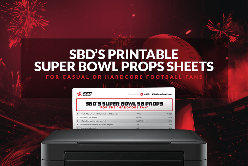 SBD's printable Super Bowl props sheet