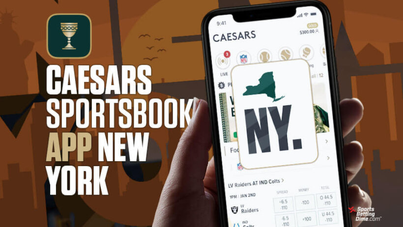 Caesars Sportsbook app in NY