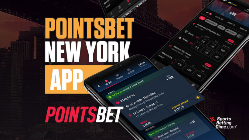 PointsBet New York sports betting app