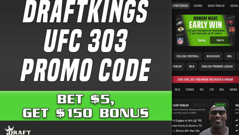 draftkings ufc 303 promo code