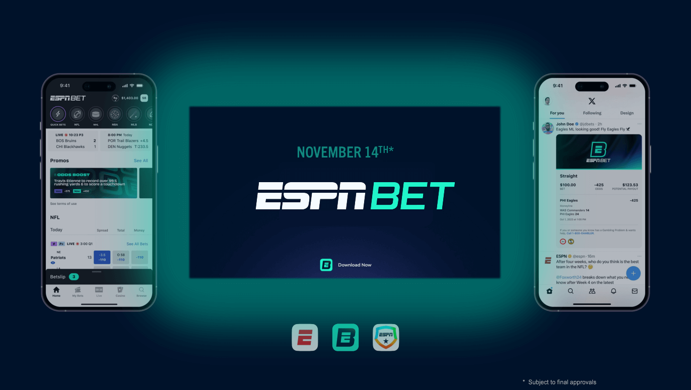 ESPN BET presentation slide PENN Entertainment Q3 earnings report