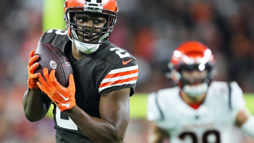 Cleveland Browns WR Amari Cooper.